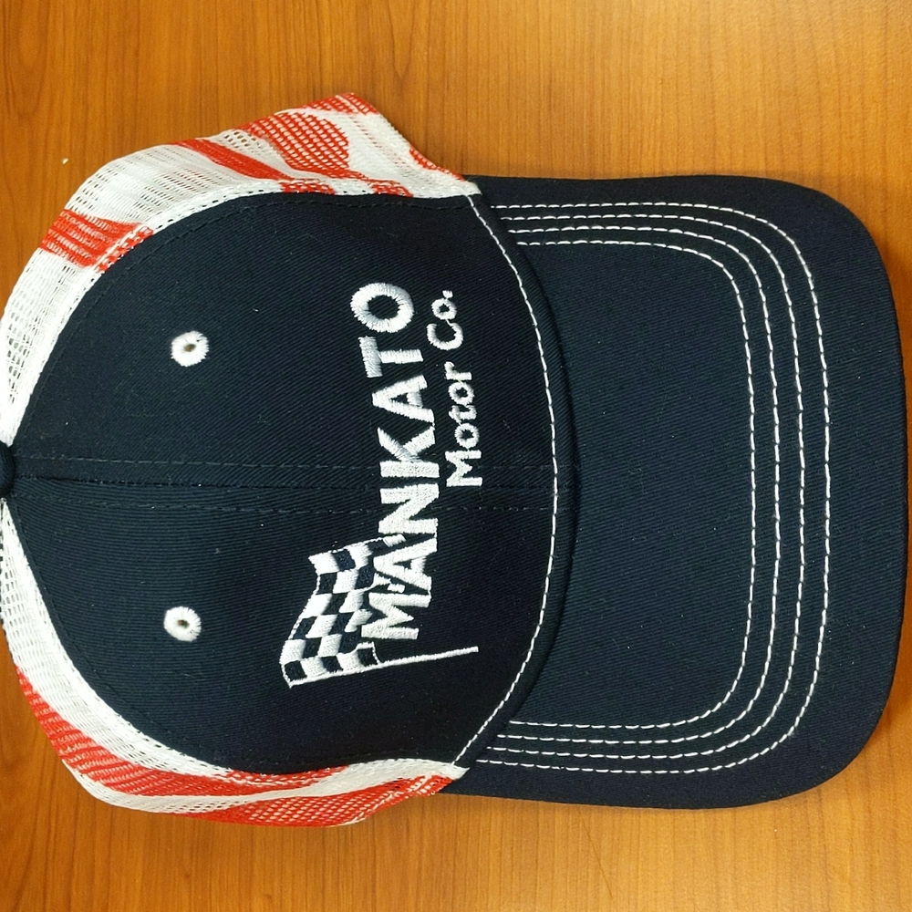USA mesh trucker hat vintage